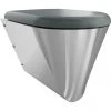 Franke Campus CMPX592G Stainless Steel Wall Hung WC Pan + Grey Toilet Seat