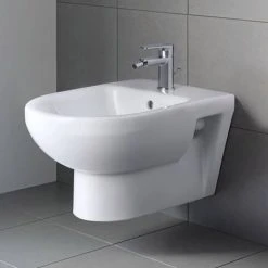 Duravit No.1 Wall Hung 1TH Bidet - 2279150000 5 Duravit No.1 Wall Hung 1TH Bidet - 2279150000 -Toilets Shop 2279150000 D1 460 1