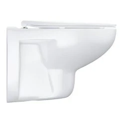 Grohe Bau Rimless Wall Hung Toilet with Slim Soft Close Seat - 39899000 -Toilets Shop 39899000 D3 460