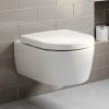 Villeroy and Boch Arto DirectFlush Rimless Wall Hung Toilet w/ Soft Close Seat - 4657HR01 -Toilets Shop 4657HR01 P