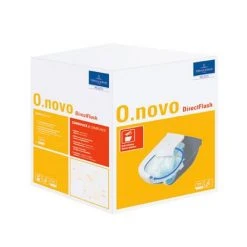 Villeroy and Boch O.novo DirectFlush Rimless Wall Hung Toilet w/ Soft Close Seat - 5660HR01 13 Villeroy and Boch O.novo DirectFlush Rimless Wall Hung Toilet w/ Soft Close Seat - 5660HR01 -Toilets Shop 5660HR01 D3 460