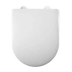 Roper Rhodes Note Back to Wall WC Pan & Soft Close Seat -Toilets Shop 8704WSC L 460