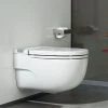 Roca In-Tank Meridian Wall Hung Toilet with Integrated Cistern, Soft Close Seat + Frame -Toilets Shop 893302000 P