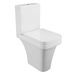Toilets Shop 37 Anzio Square Comfort Height Toilet + Soft Close Seat