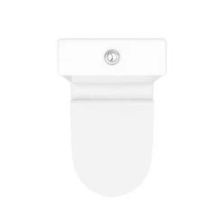 Alps Modern Rimless Short Projection Toilet + Soft Closing Seat -Toilets Shop ALP350 d3 460