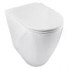 BagnoDesign Envoy Comfort Height Back to Wall Toilet with Soft Close Seat 1 BagnoDesign Envoy Comfort Height Back to Wall Toilet with Soft Close Seat -Toilets Shop AQE ENV 385 WH P