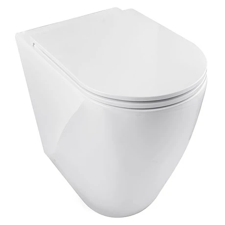 BagnoDesign Envoy Comfort Height Back to Wall Toilet with Soft Close Seat 3 BagnoDesign Envoy Comfort Height Back to Wall Toilet with Soft Close Seat