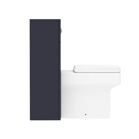 Arezzo 500 Matt Blue WC Unit with Cistern + Square Pan 6 Arezzo 500 Matt Blue WC Unit with Cistern + Square Pan - Image 4