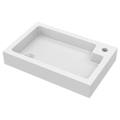 Arezzo Matt Grey Combined 2-In-1 Wash Basin & Toilet (500mm Wide x 300mm) incl. Black Flush 4 Arezzo Matt Grey Combined 2-In-1 Wash Basin & Toilet (500mm Wide x 300mm) incl. Black Flush - Image 2