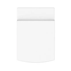 Arezzo Square Back to Wall Pan + Soft Close Seat -Toilets Shop AZSQBTW d3 460