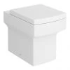 Arezzo Square Back to Wall Pan + Soft Close Seat -Toilets Shop AZSQBTW np