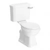 Arezzo Traditional Toilet with Chrome Lever -Toilets Shop AZTCC CH p