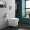 Dual Flush Concealed WC Cistern with Wall Hung Frame + Arezzo Toilet 1 Dual Flush Concealed WC Cistern with Wall Hung Frame + Arezzo Toilet -Toilets Shop AZWNPF np