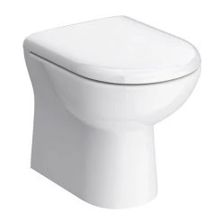 Toilets Shop 31 Alaska Back to Wall Toilet Pan + Soft Close Seat