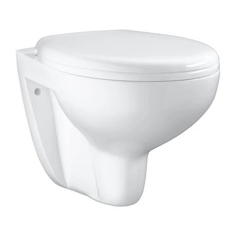 Grohe Bau Rimless Wall Hung Toilet with Soft Close Seat + FREE TOILET ROLL HOLDER 7 Grohe Bau Rimless Wall Hung Toilet with Soft Close Seat + FREE TOILET ROLL HOLDER - Image 5