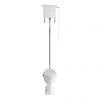 Heritage - Blenheim High-level WC & Chrome Flush Pack -Toilets Shop BL HL CHR P