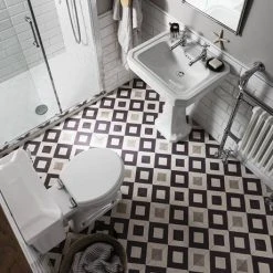 Burlington Close Coupled Traditional Toilet - Ceramic Lever Flush 13 Burlington Close Coupled Traditional Toilet - Ceramic Lever Flush -Toilets Shop BUR P5C1 D5 460