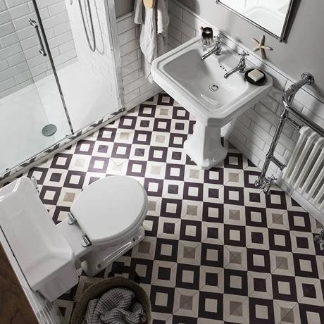 Burlington Close Coupled Traditional Toilet - Ceramic Lever Flush 8 Burlington Close Coupled Traditional Toilet - Ceramic Lever Flush - Image 6