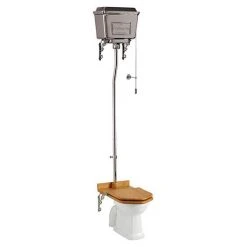Burlington Standard High Level WC with Chrome Cistern