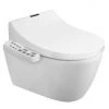 Loxley Wall Hung Smart Toilet with Bidet Wash Function, Heated Seat + Dryer -Toilets Shop BWH4 TSB003 l 670