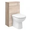 Brooklyn Natural Oak WC Unit + Cistern (500mm Wide) 2 Brooklyn Natural Oak WC Unit + Cistern (500mm Wide) -Toilets Shop Brooklyn Natural Oak WC Unit with Cistern 500mm Wide n p