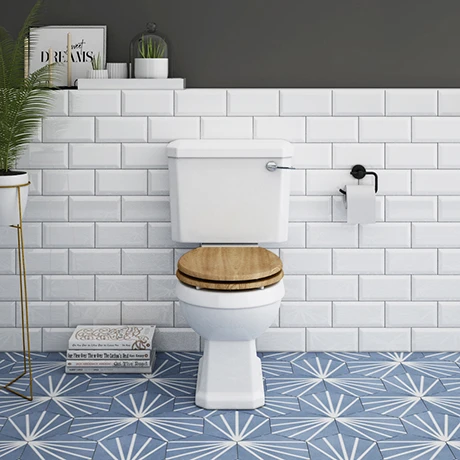 Carlton Traditional Toilet with Soft Close Seat - Various Colour Options 3 Carlton Traditional Toilet with Soft Close Seat - Various Colour Options