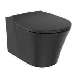 Ideal Standard Connect Air Silk Black AquaBlade Wall Hung Toilet + Soft Close Seat 9 Ideal Standard Connect Air Silk Black AquaBlade Wall Hung Toilet + Soft Close Seat -Toilets Shop CASB WH SC L 460