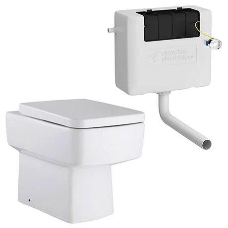 Nuie Bliss Square Back to Wall Pan inc. Soft Close Top Fix Seat + Concealed Cistern 3 Nuie Bliss Square Back to Wall Pan inc. Soft Close Top Fix Seat + Concealed Cistern