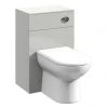 Cove Light Grey 500x330mm BTW Toilet Unit inc. Cistern + Soft Close Seat