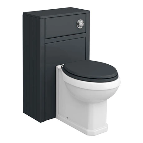 Chatsworth Traditional Graphite Complete Toilet Unit 3 Chatsworth Traditional Graphite Complete Toilet Unit