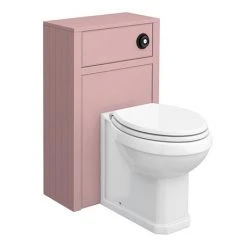 Chatsworth Traditional Dusky Pink Complete Toilet Unit