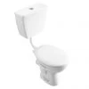 Cove Low Level Toilet incl. Push Button Cistern + Seat -Toilets Shop CLLWCBC p