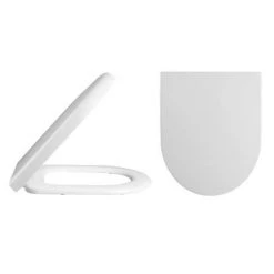 Hudson Reed Luna Flush to Wall Toilet + Soft Close Seat -Toilets Shop CMA009 d2 460