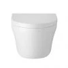 Hudson Reed Luna Round Wall Hung Toilet inc. Soft Close Seat -Toilets Shop CPA027 p