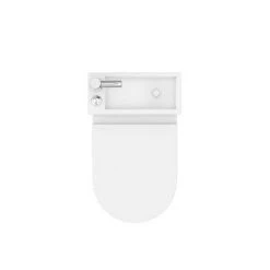 Iconic Combined Two-In-One Wash Basin + Toilet (inc. Tap & Waste) -Toilets Shop CRT2IN1 n d3 460