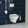 Crosswater MPRO Brushed Brass / Kai Toilet + Concealed WC Cistern with Wall Hung Frame 1 Crosswater MPRO Brushed Brass / Kai Toilet + Concealed WC Cistern with Wall Hung Frame -Toilets Shop CRWCBN02 P