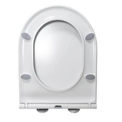 Arezzo Back to Wall Toilet + Slim Soft Close Seat -Toilets Shop CSOL009SL d2 460