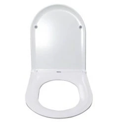 Arezzo Back to Wall Toilet + Slim Soft Close Seat -Toilets Shop CSOL009SL d3 460