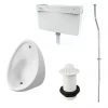 Cove Concealed Urinal Pack with 1 x 400mm Urinal Bowl + Plastic Cistern -Toilets Shop CU4CPAK1P p 1