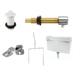 Cove Concealed Urinal Pack with 2 x 400mm Urinal Bowls + Plastic Cistern -Toilets Shop CU4CPAK2P d2 460 1