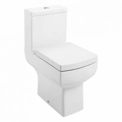 Toilets Shop 54 Cubo Modern Square Comfort Height Toilet + Soft Close Seat