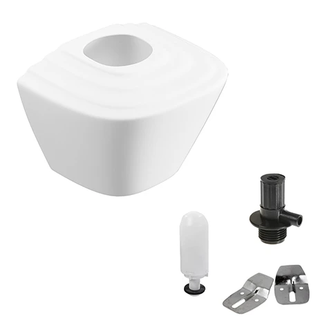 Cove 4.5 litre Ceramic Auto Cistern For 1 Urinal 3 Cove 4.5 litre Ceramic Auto Cistern For 1 Urinal