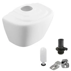 Cove 9 litre Ceramic Auto Cistern For 2 Urinals