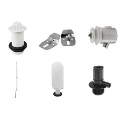 Cove Exposed Urinal Pack with 1 x 400mm Urinal Bowl + Ceramic Cistern -Toilets Shop CVUPAK1 d3 460