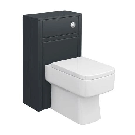 Chatsworth 500mm Traditional Graphite Toilet Unit Only 3 Chatsworth 500mm Traditional Graphite Toilet Unit Only