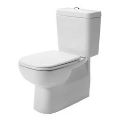 Duravit D-Code BTW Close Coupled Toilet + Seat