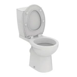 Ideal Standard Eurovit+ Close Coupled Toilet + Soft Close Seat -Toilets Shop E218301 D5 460