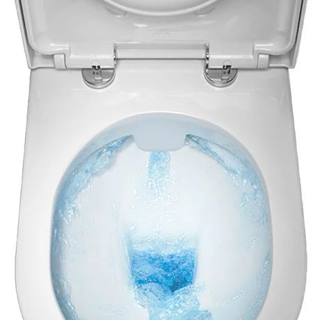Elite Rimless Close Coupled Toilet + Soft Close Seat 4 Elite Rimless Close Coupled Toilet + Soft Close Seat - Image 2