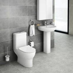 Elite Rimless Close Coupled Toilet + Soft Close Seat 9 Elite Rimless Close Coupled Toilet + Soft Close Seat -Toilets Shop ELI PP nd2 460