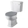 Bayswater Fitzroy Traditional Close Coupled Toilet with Ceramic Lever Flush -Toilets Shop FITZ WC1 P